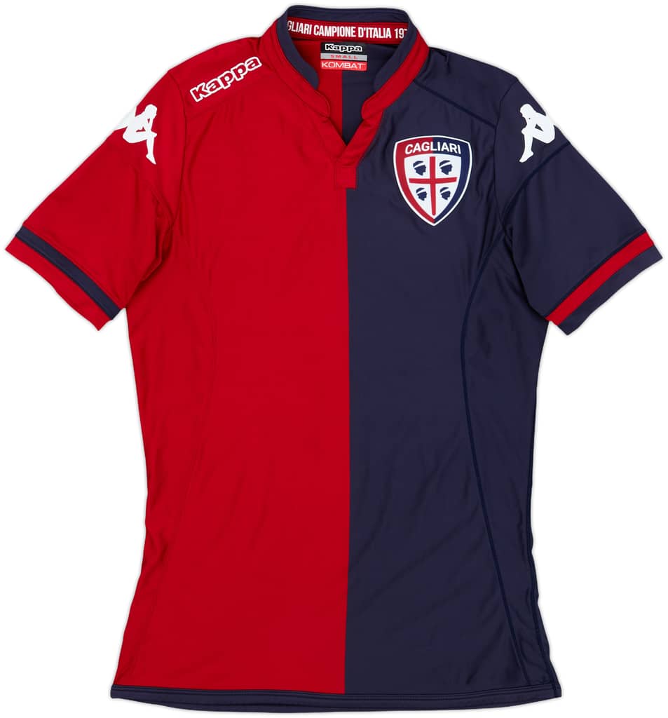 2015-16 Cagliari Home Shirt - 9/10 - (S)