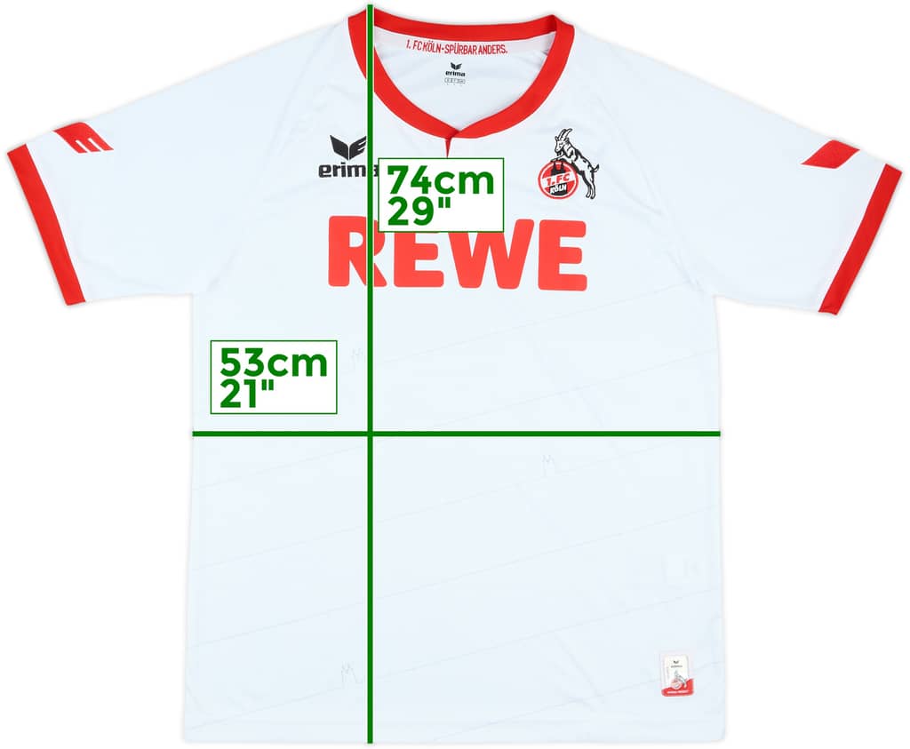 2016-17 FC Koln Home Shirt - 8/10 - (L)
