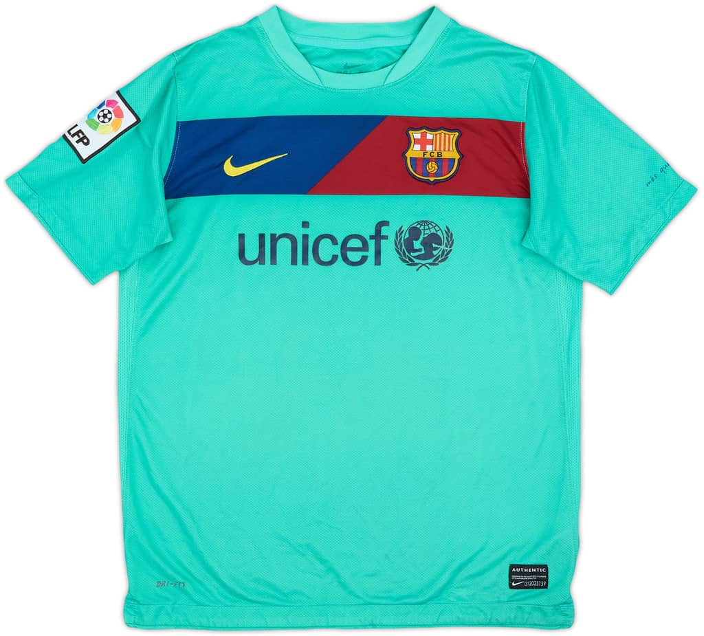 2010-11 Barcelona Away Shirt - 6/10 - (L.Boys)