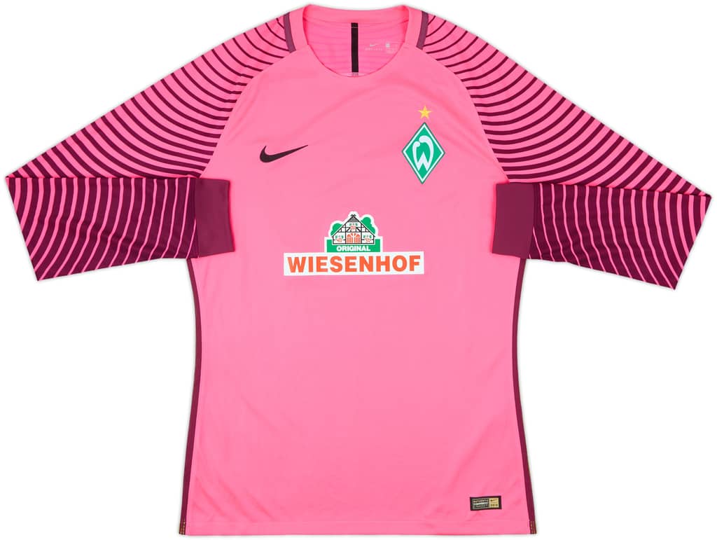 2016-17 Werder Bremen Authentic GK Shirt - 10/10 - (L)