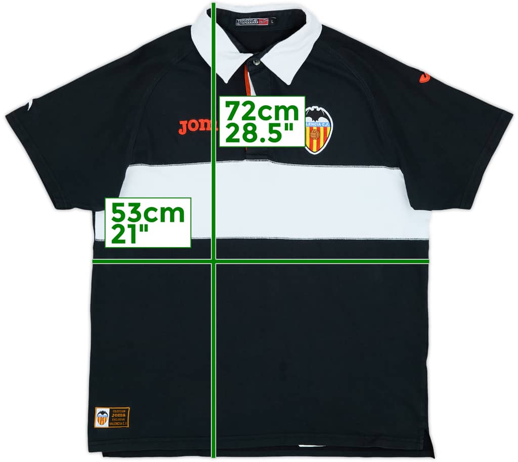 2011-12 Valencia Joma Polo Shirt - 9/10 - (L)