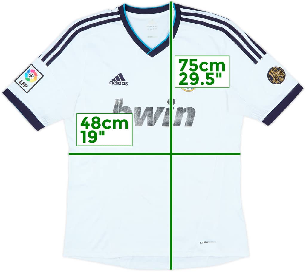 2012-13 Real Madrid Home Shirt - 5/10 - (M)