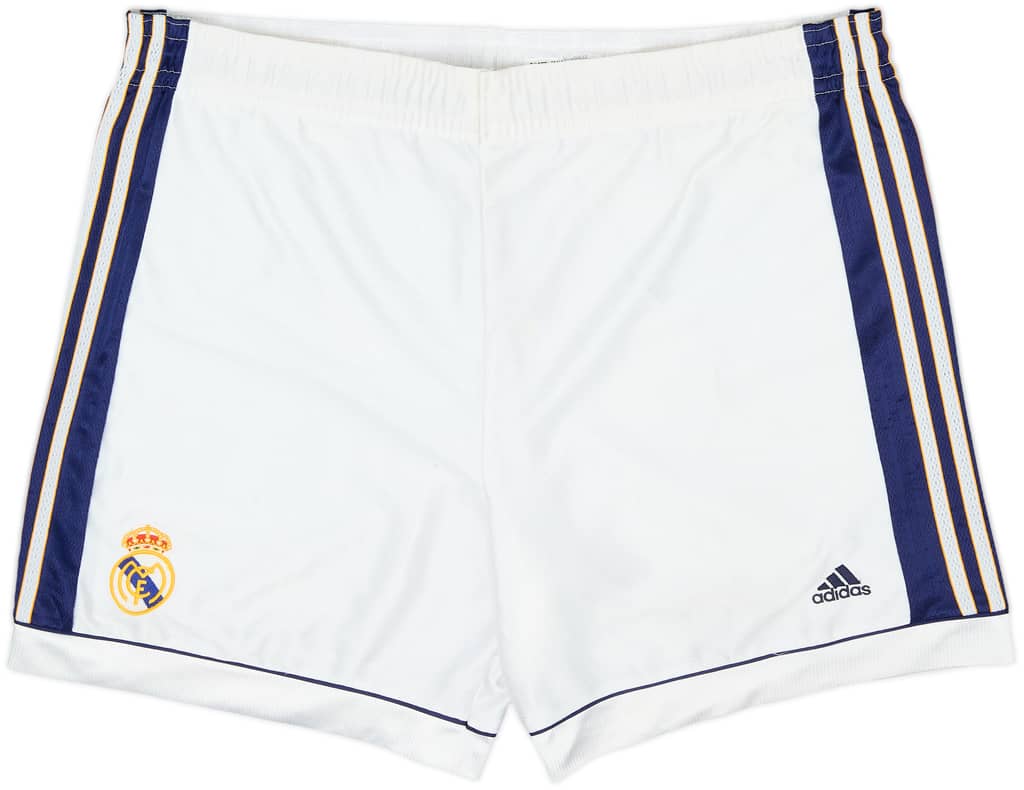 1998-00 Real Madrid Home Shorts - 8/10 - (XL)