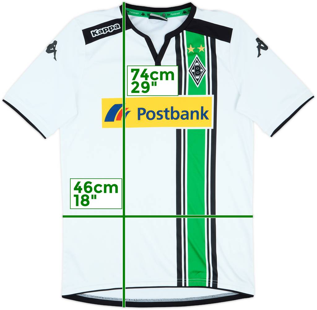 2015-16 Borussia Monchengladbach Home Shirt - 9/10 - (S)