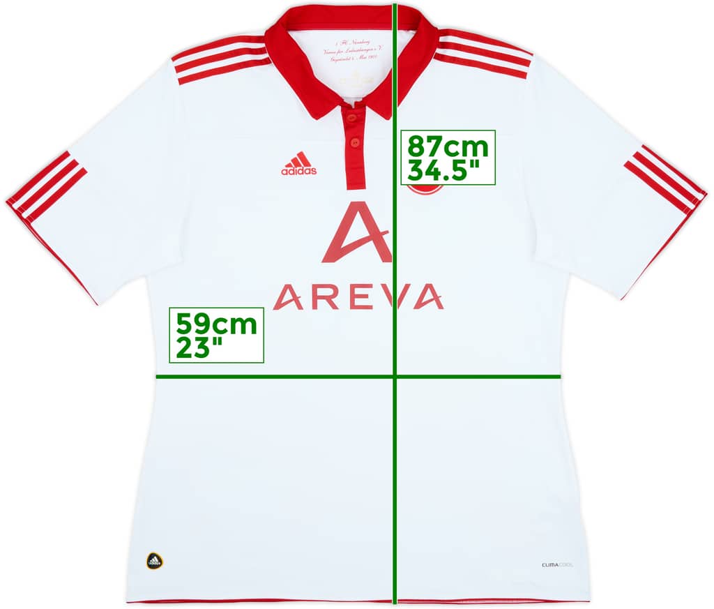 2011-12 Nurnberg Away Shirt - 8/10 - (XXL)