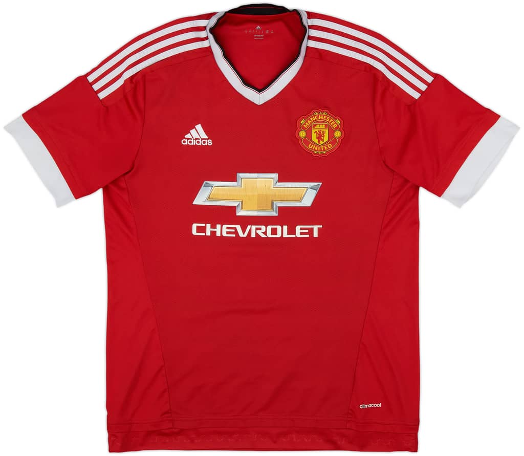 2015-16 Manchester United Home Shirt - 4/10 - (L)