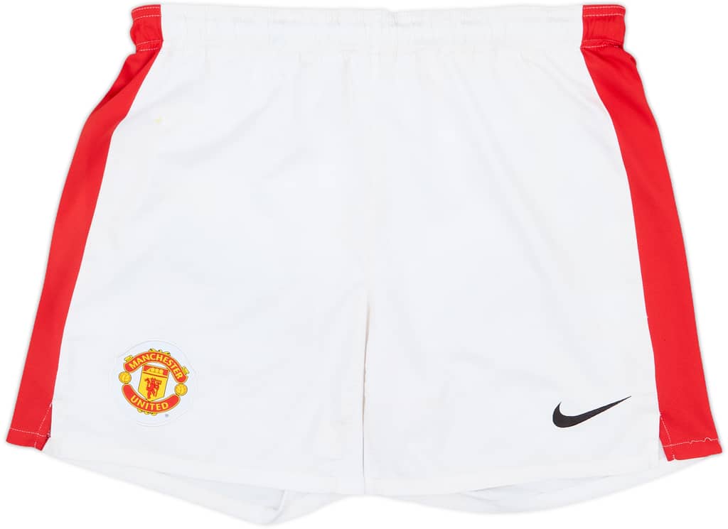 2009-10 Manchester United Home Shorts - 5/10 - (S)