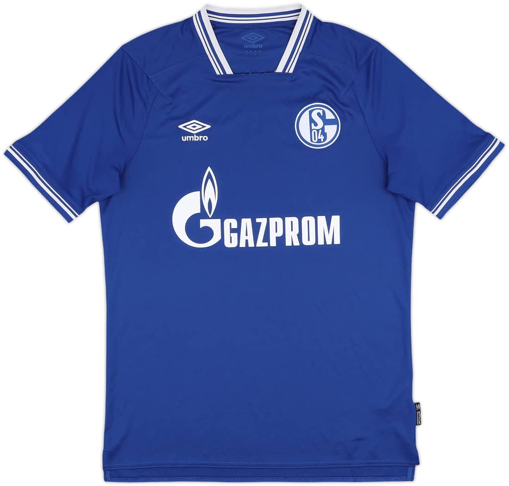 2020-21 Schalke Home Shirt - 8/10 - (L)