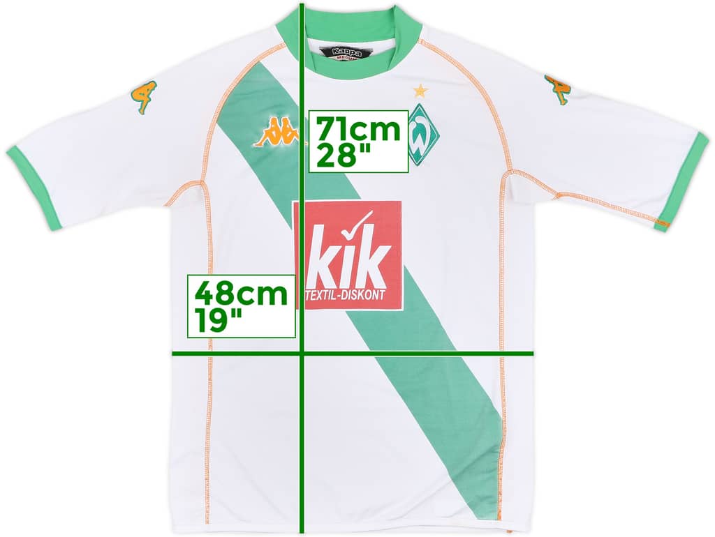 2004-05 Werder Bremen Away Shirt - 7/10 - (M)