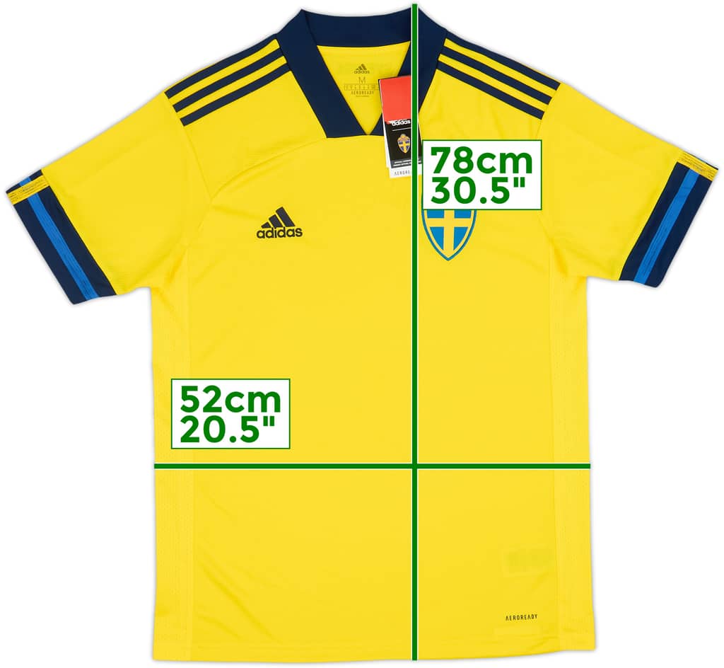 2020-21 Sweden Home Shirt (M)
