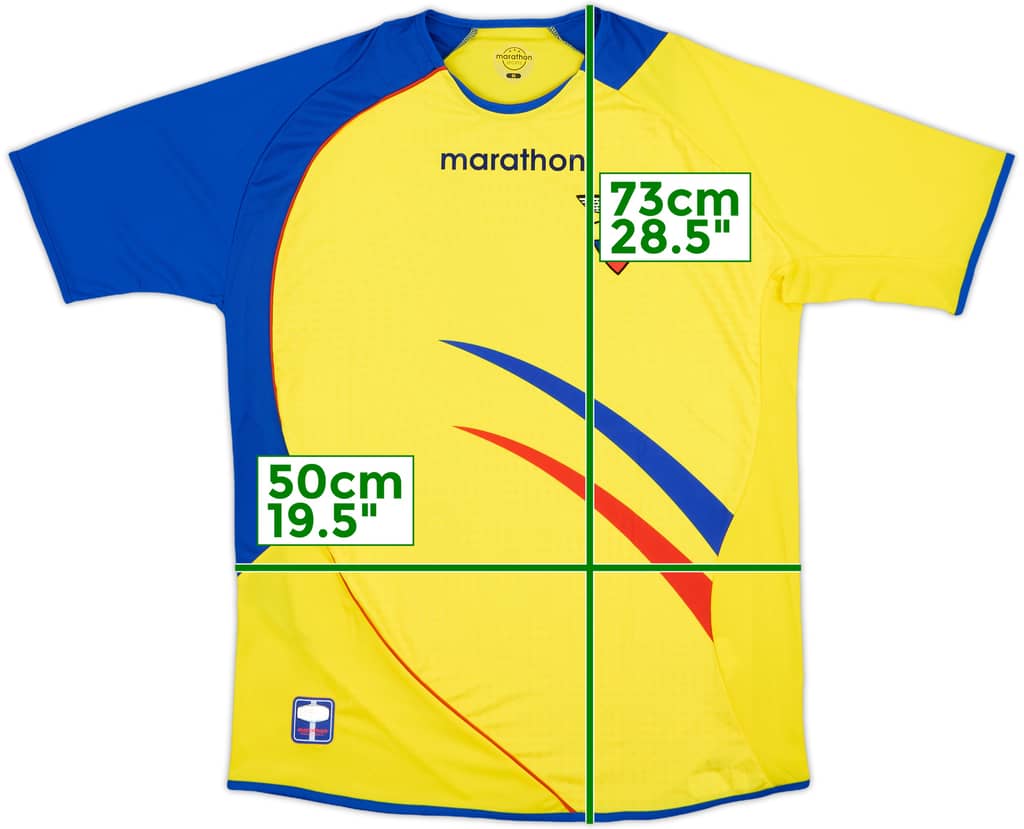 2006-07 Ecuador Home Shirt - 7/10 - (S)