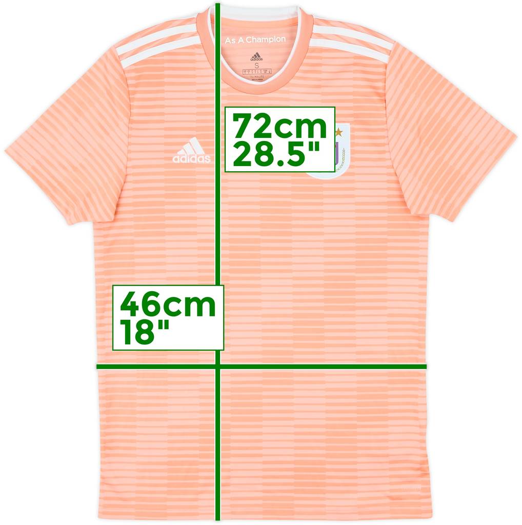 2018-19 Anderlecht Away Shirt - 8/10 - (S)