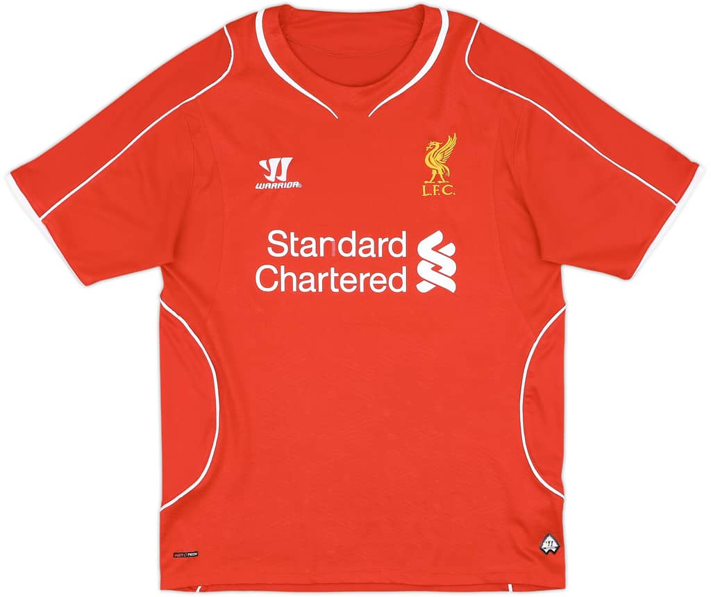 2014-15 Liverpool Home Shirt - 4/10 - (L)