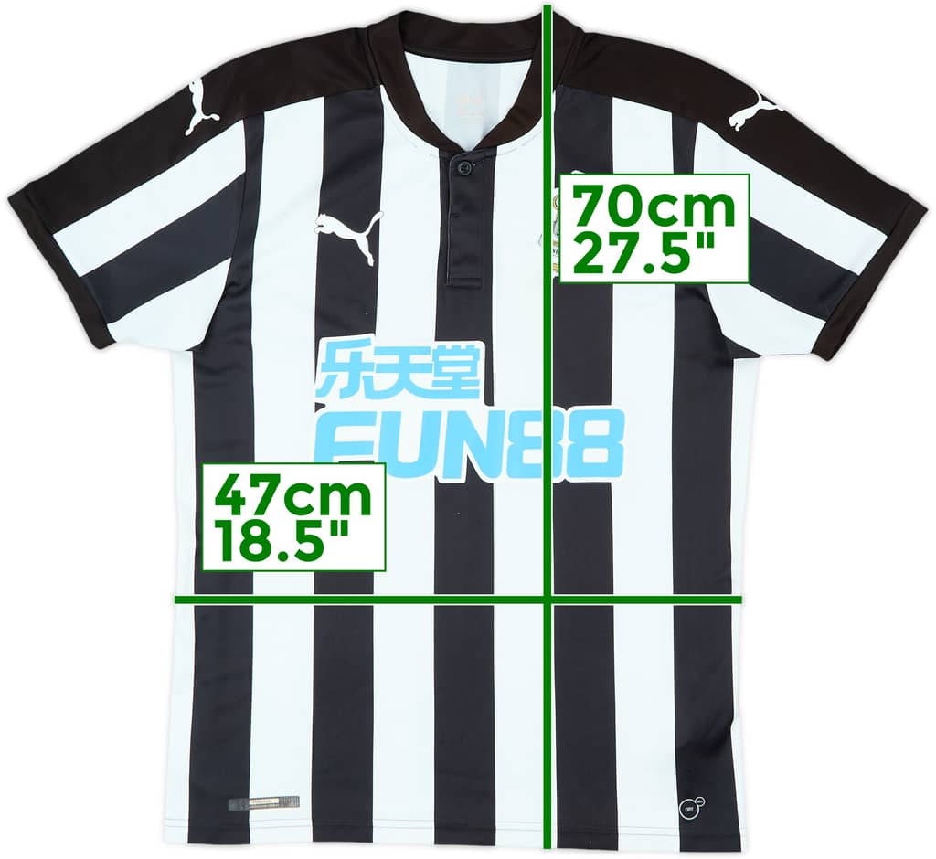 2017-18 Newcastle Home Shirt - 7/10 - (M)