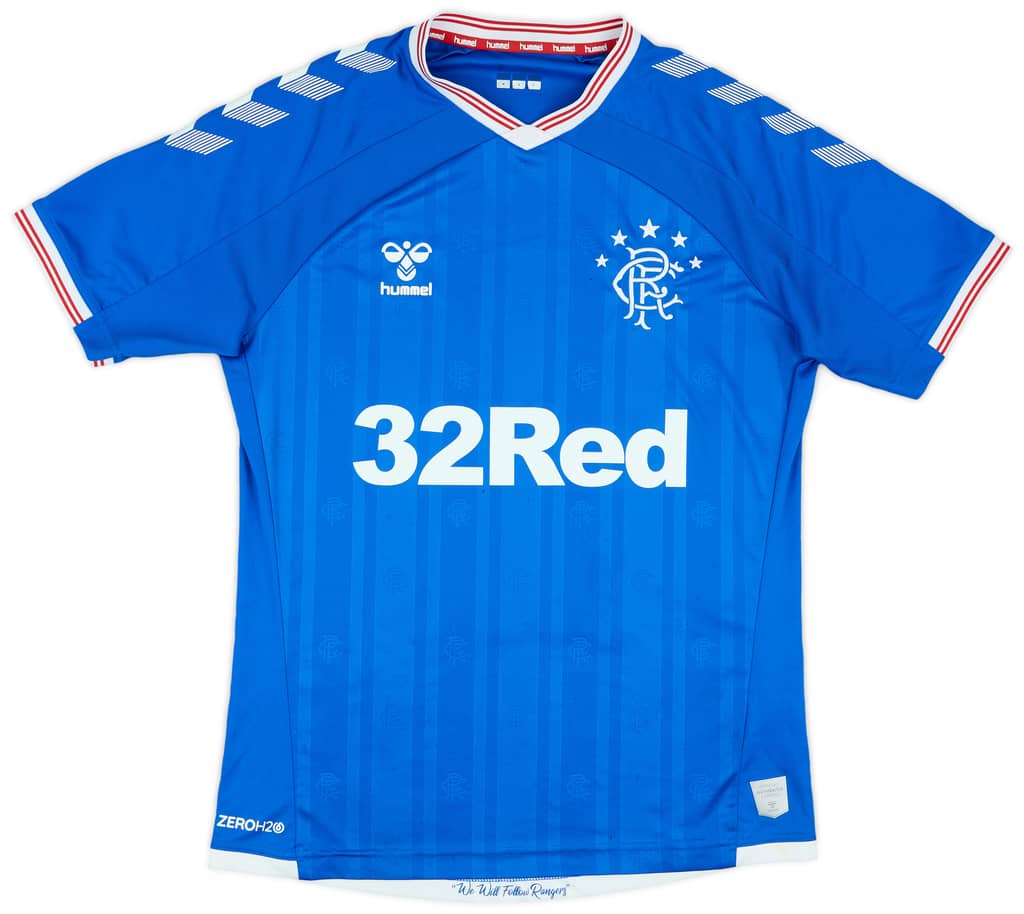 2019-20 Rangers Home Shirt - 6/10 - (M)