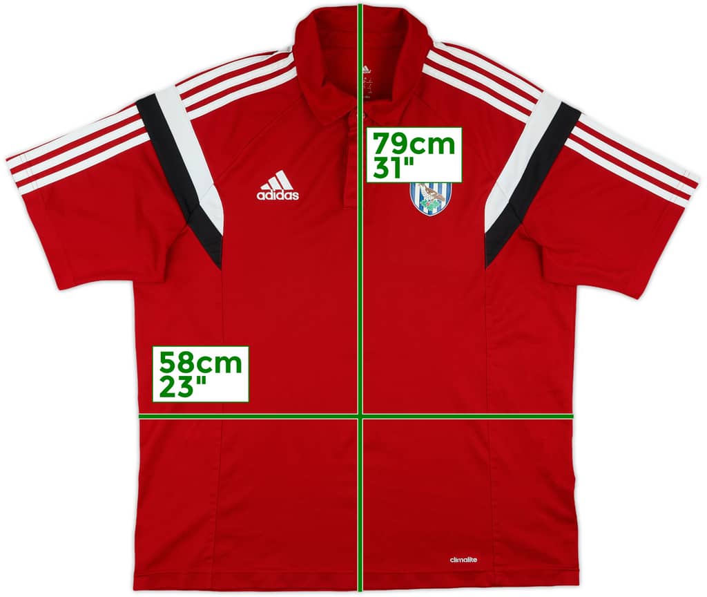 2014-15 West Brom adidas Polo Shirt - 8/10 - (XL)