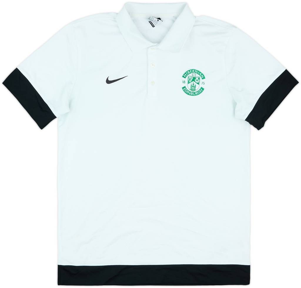 2013-14 Hibernian Nike Polo Shirt - 9/10 - (L)