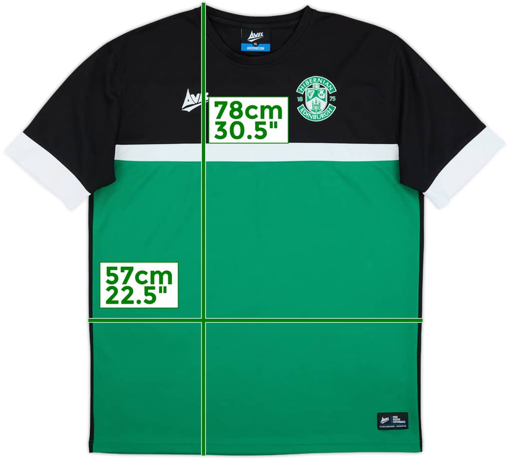 2015-16 Hibernian Avec Training Shirt - 9/10 - (XL)