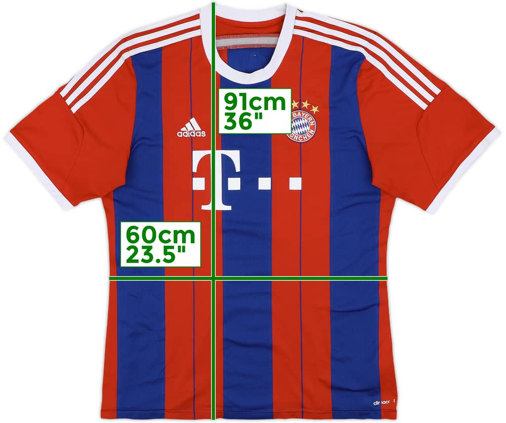 2014-15 Bayern Munich Home Shirt - 5/10 - (L)
