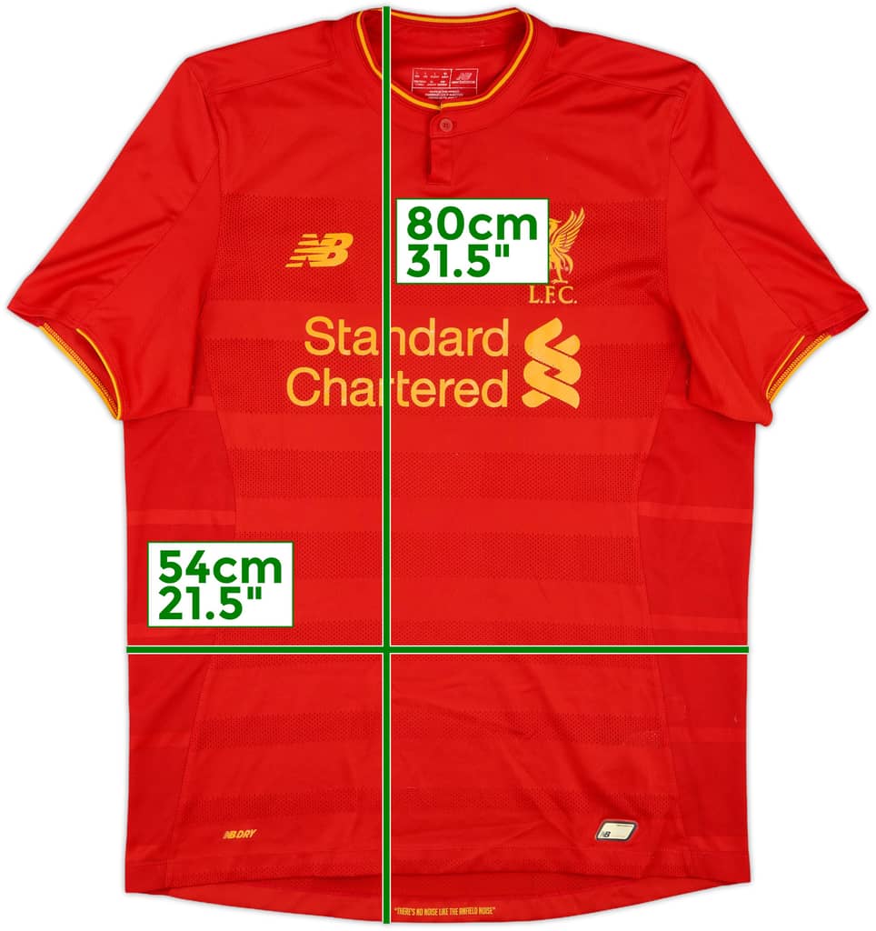2016-17 Liverpool Home Shirt - 5/10 - (L)
