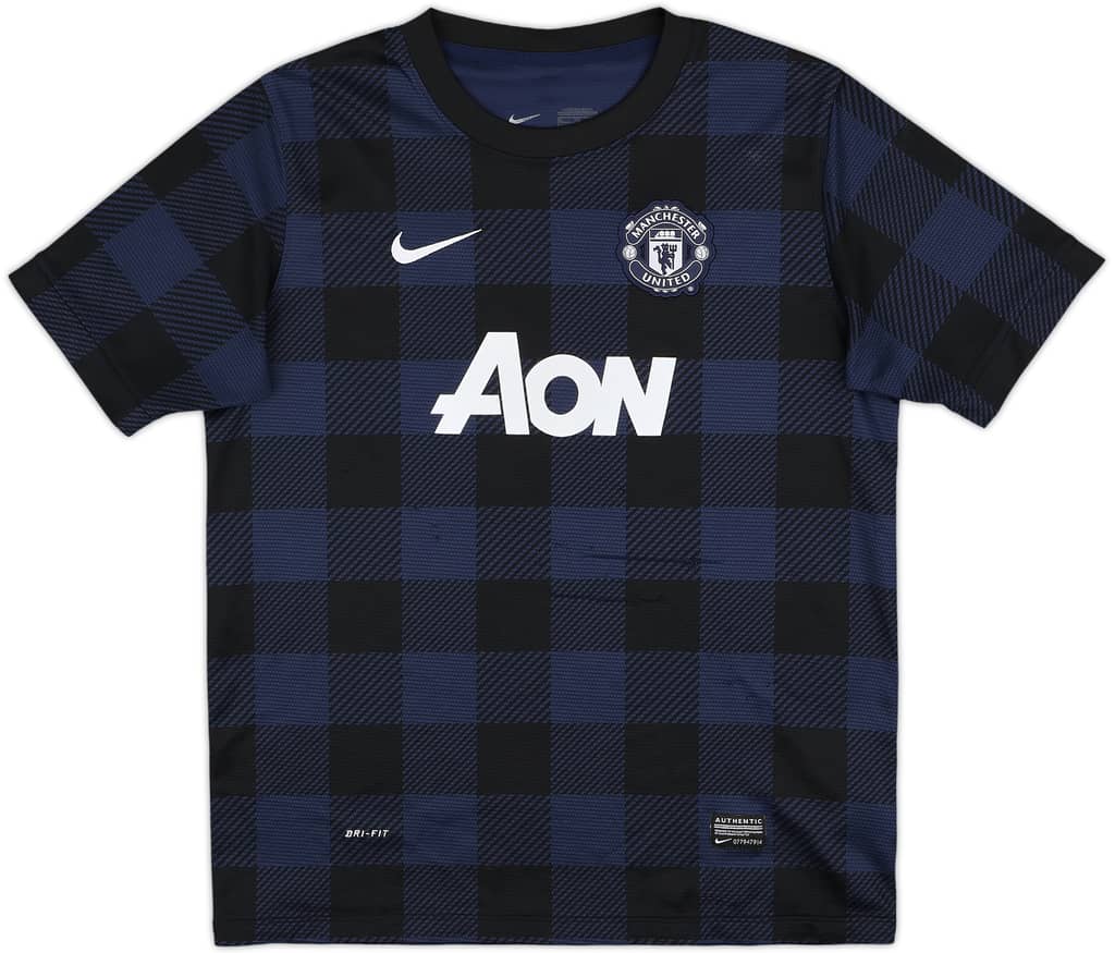 2013-14 Manchester United Away Shirt - 8/10 - (XL.Boys)