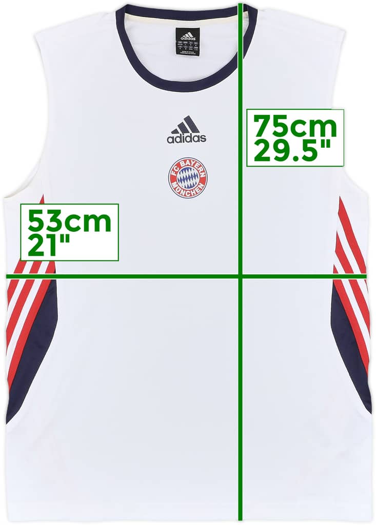2003-04 Bayern Munich adidas Training Vest - 7/10 - (L/XL)
