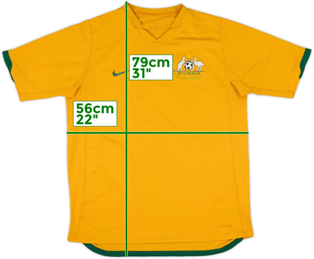 2006-08 Australia Home Shirt - 5/10 - (L)