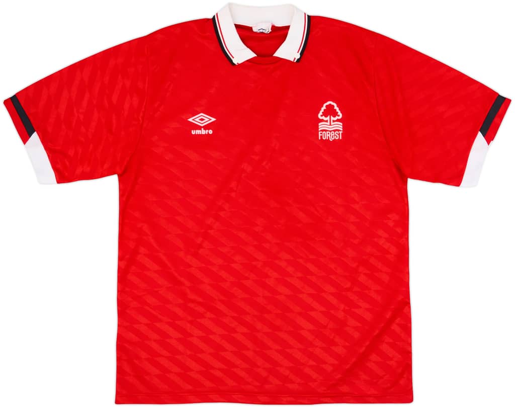 1988-90 Nottingham Forest Home Shirt - 10/10 - (L)
