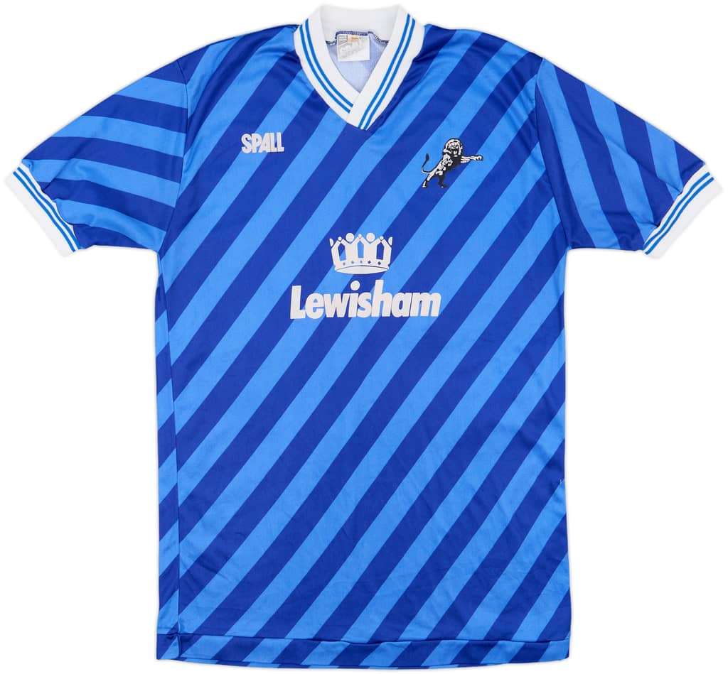1987-89 Millwall Home Shirt - 9/10 - (M)