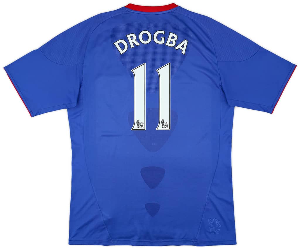 2010-11 Chelsea Home Shirt Drogba #11 - 6/10 - (S)