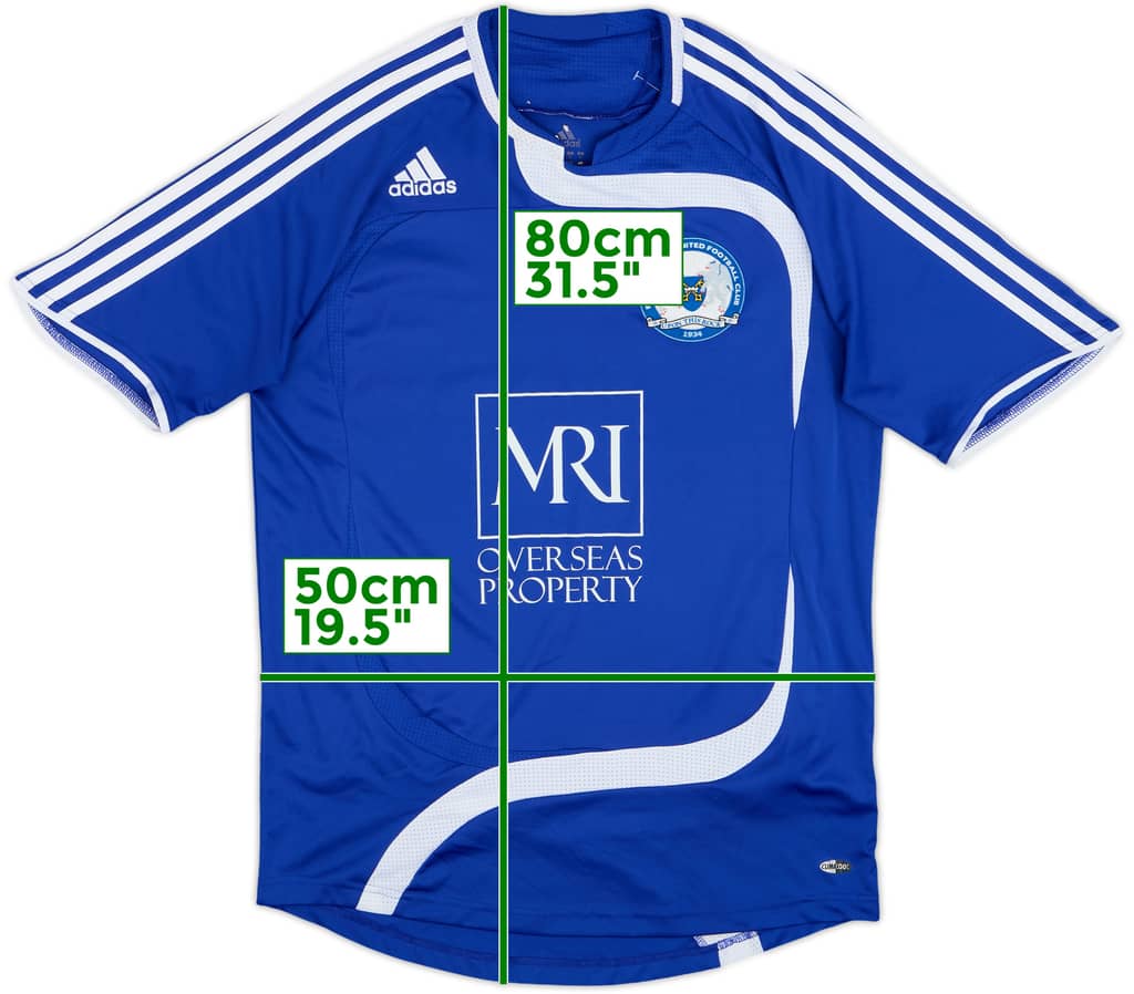 2008-09 Peterborough Home Shirt - 8/10 - (M)