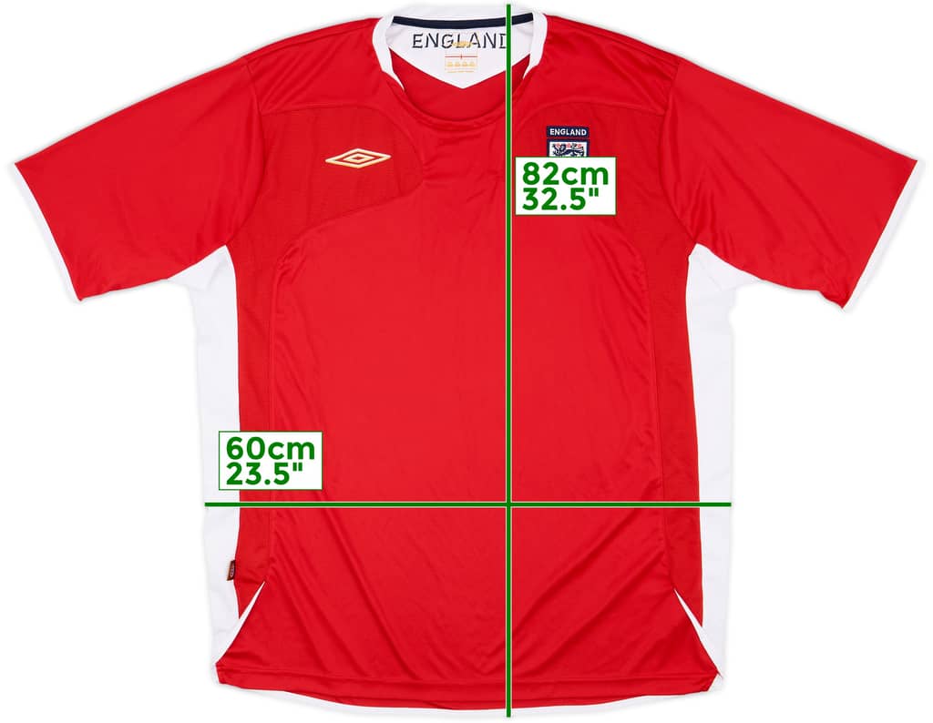 2006-07 England Umbro Training Shirt - 9/10 - (XXL)