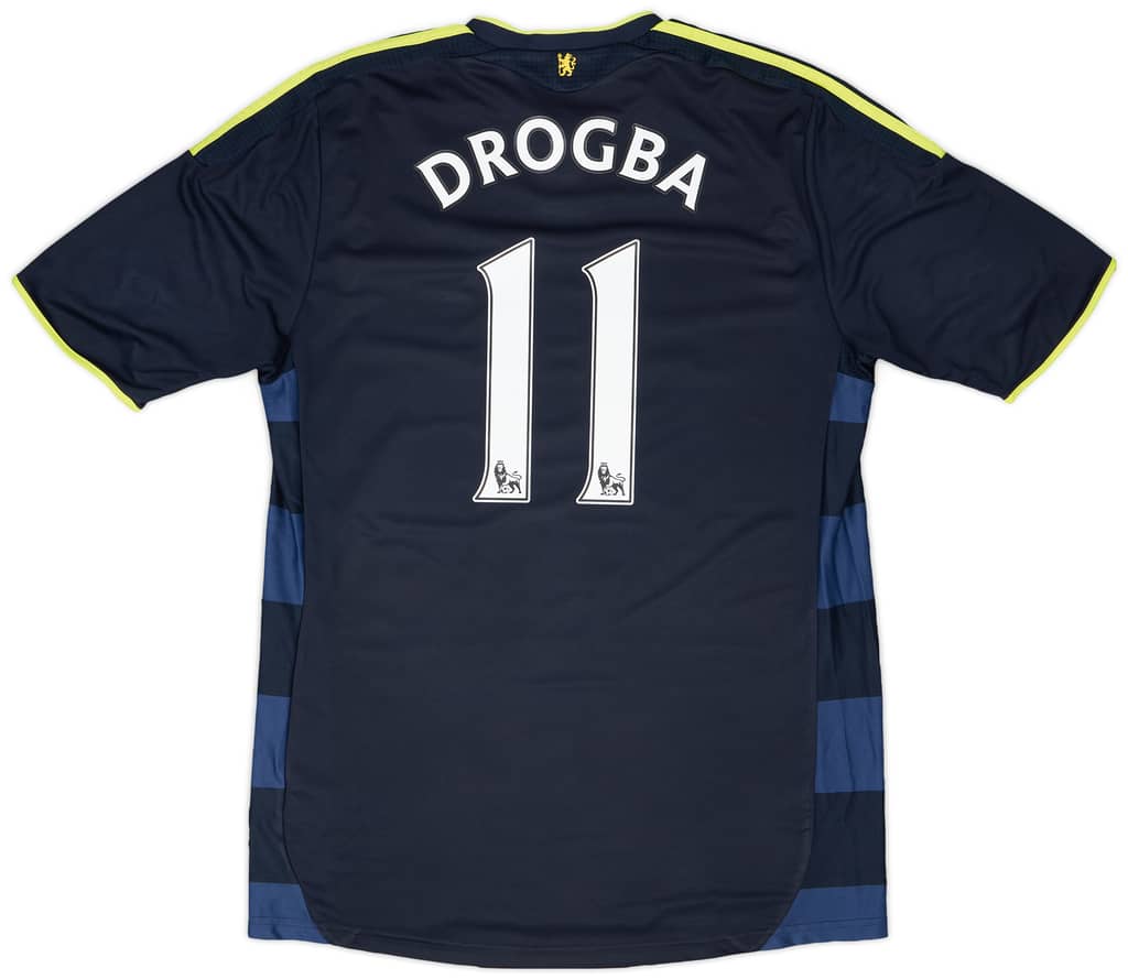 2009-10 Chelsea Away Shirt Drogba #11