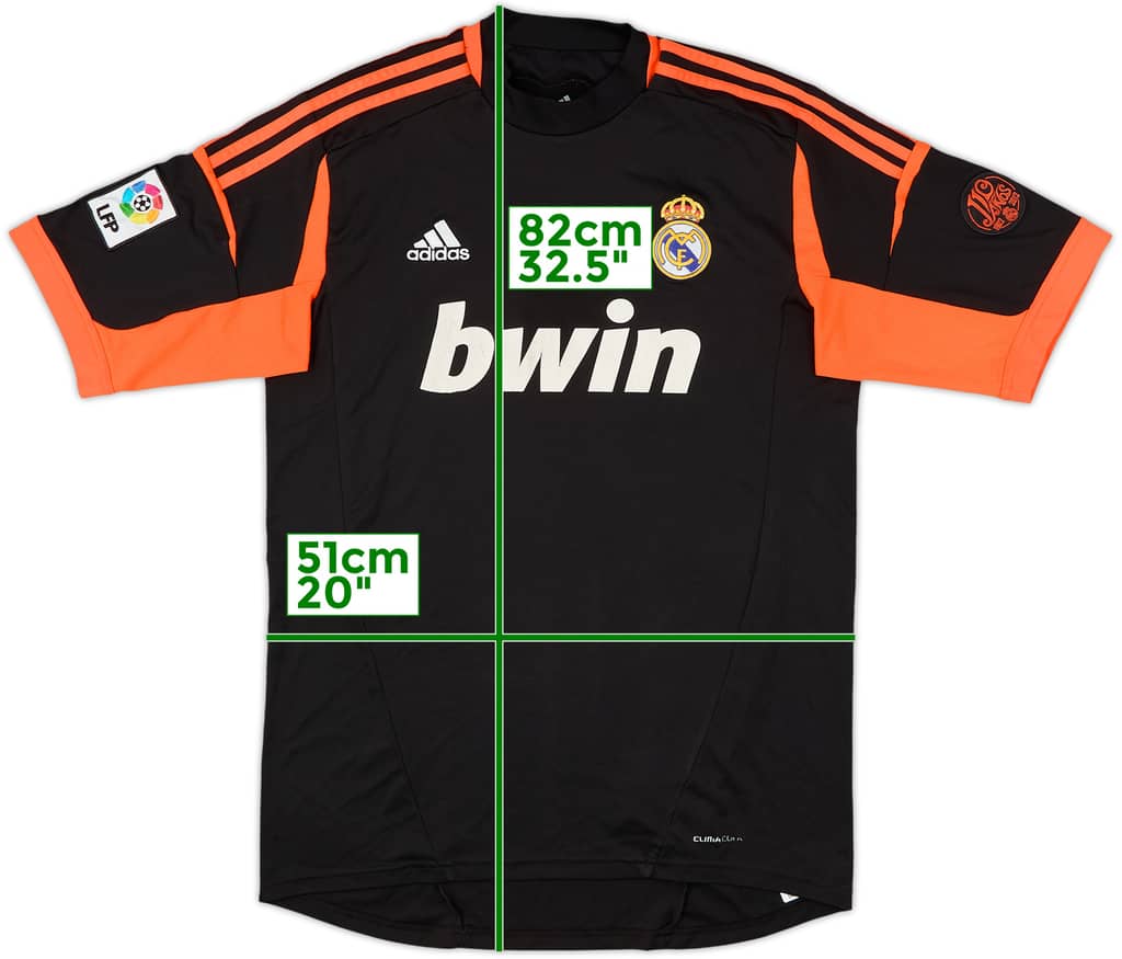 2012-13 Real Madrid GK S/S Shirt - 6/10 - (M)