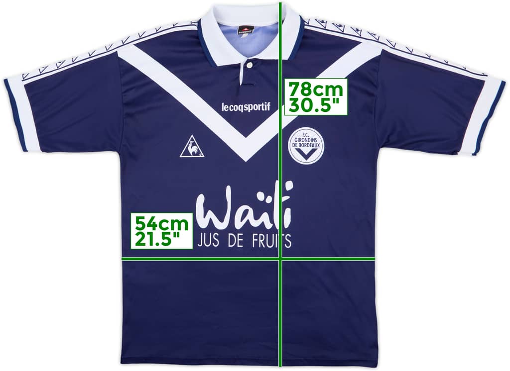 1996-97 Bordeaux Home Shirt - 8/10 - (XL)