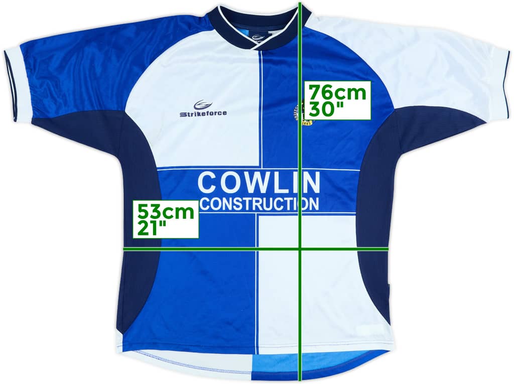2003-04 Bristol Rovers Home Shirt - 7/10 - (M)