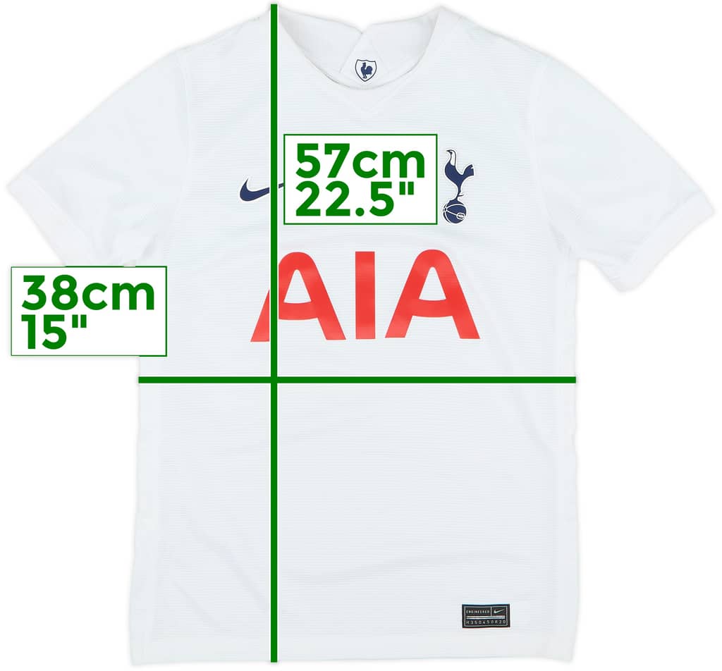 2021-22 Tottenham Home Shirt - 9/10 - (M.Boys)