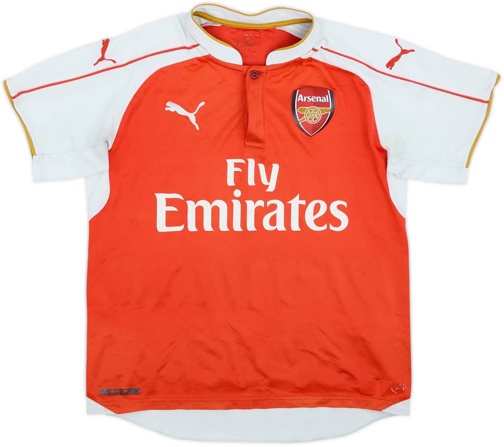 2015-16 Arsenal Home Shirt - 5/10 - (M.Boys)