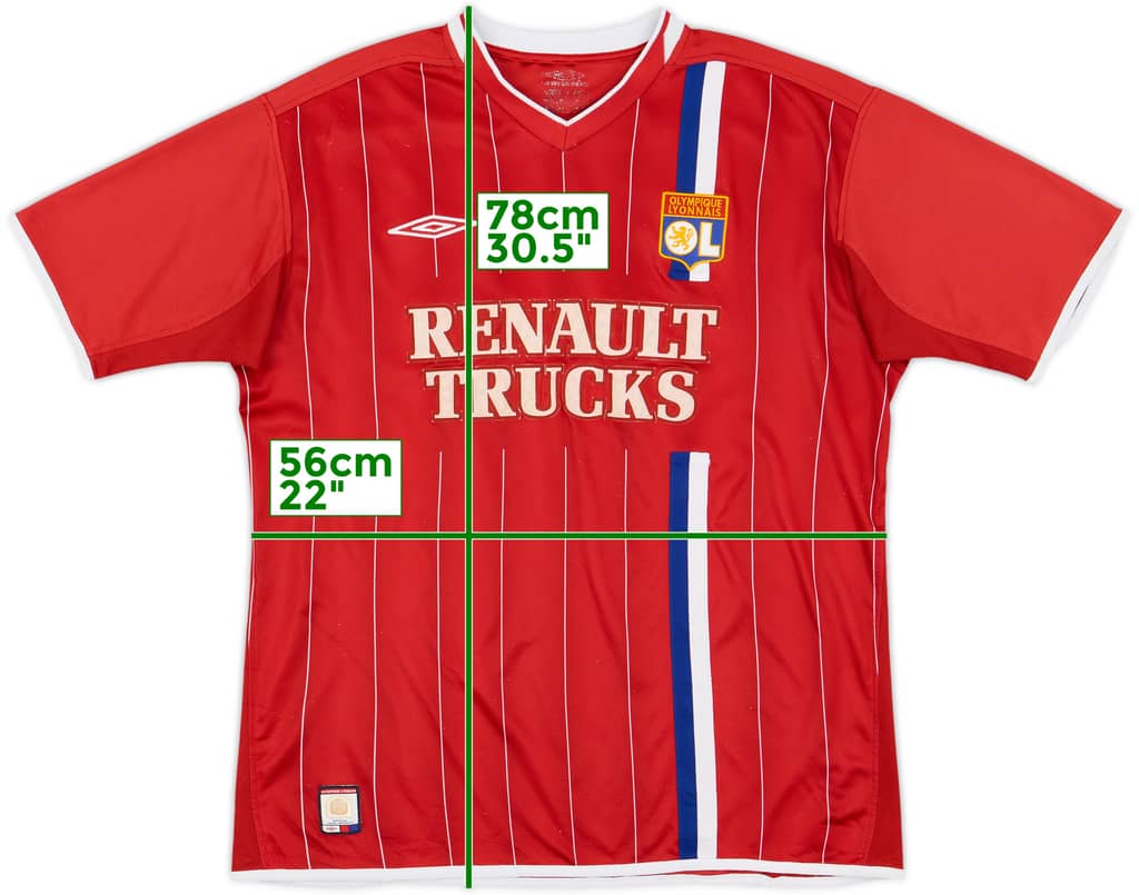 2003-04 Lyon Third Shirt - 6/10 - (XL)