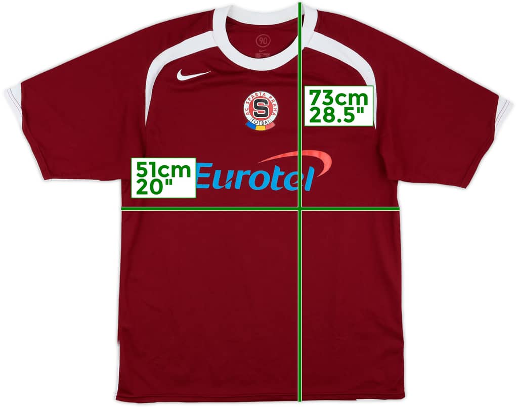 2005-06 Sparta Prague Home Shirt - 7/10 - (L)
