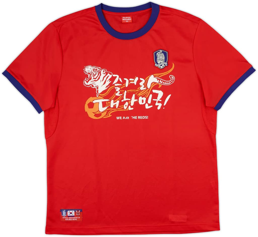 2014-15 South Korea Sundle Graphic Shirt - 6/10 - (M)
