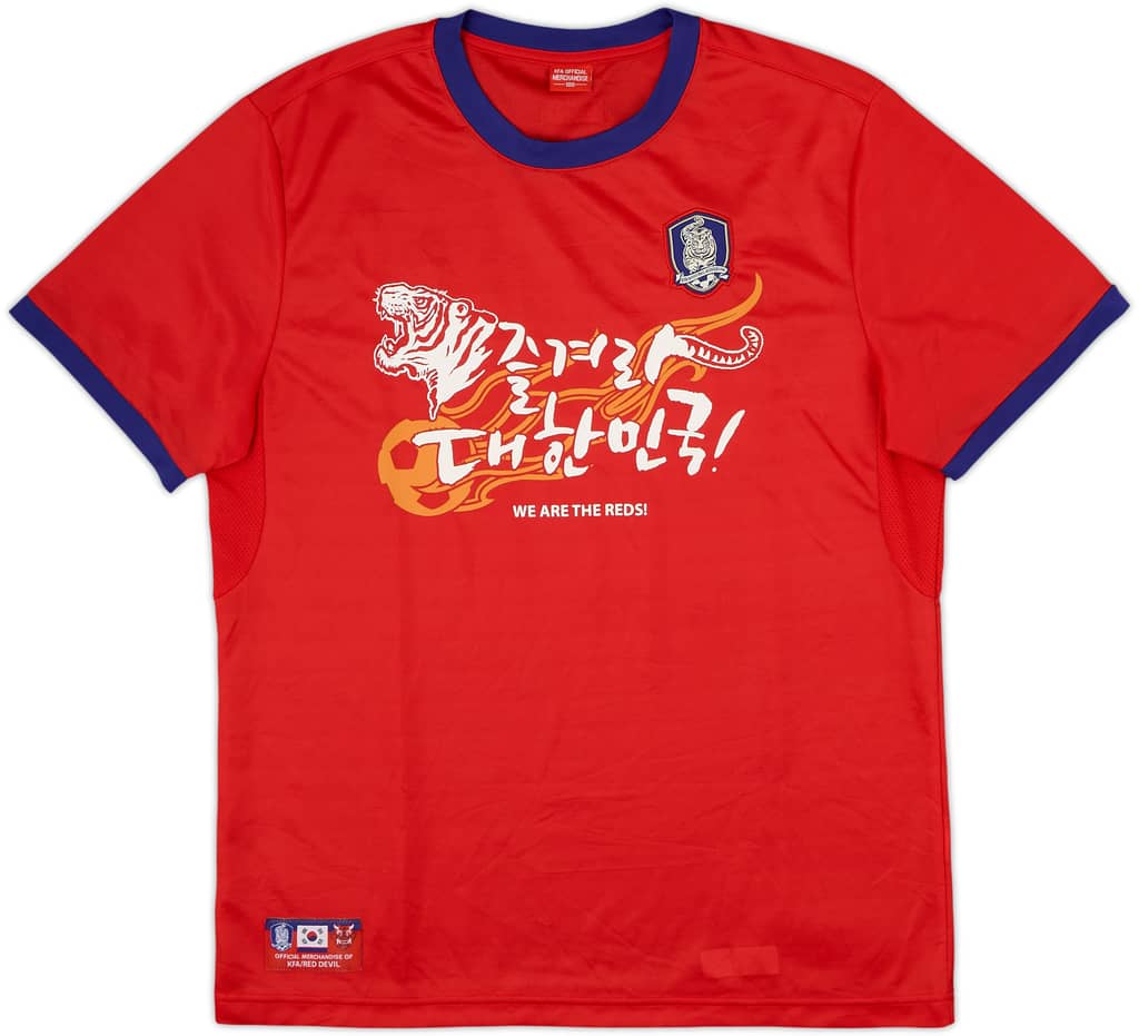 2014-15 South Korea Sundle Graphic Shirt - 8/10 - (M)