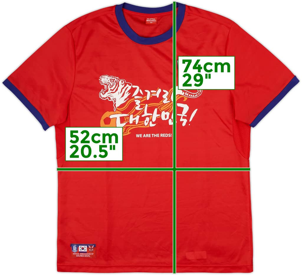 2014-15 South Korea Sundle Graphic Shirt - 8/10 - (M)