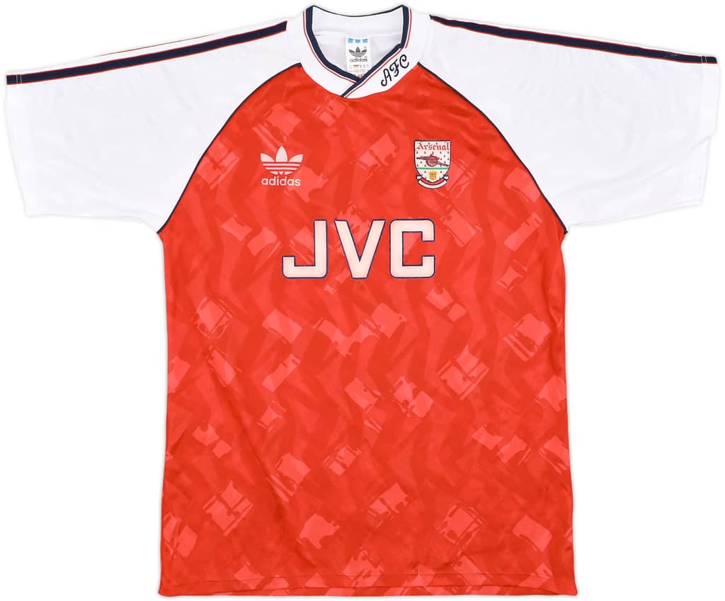 1990-92 Arsenal Home Shirt - 8/10 - (M/L)