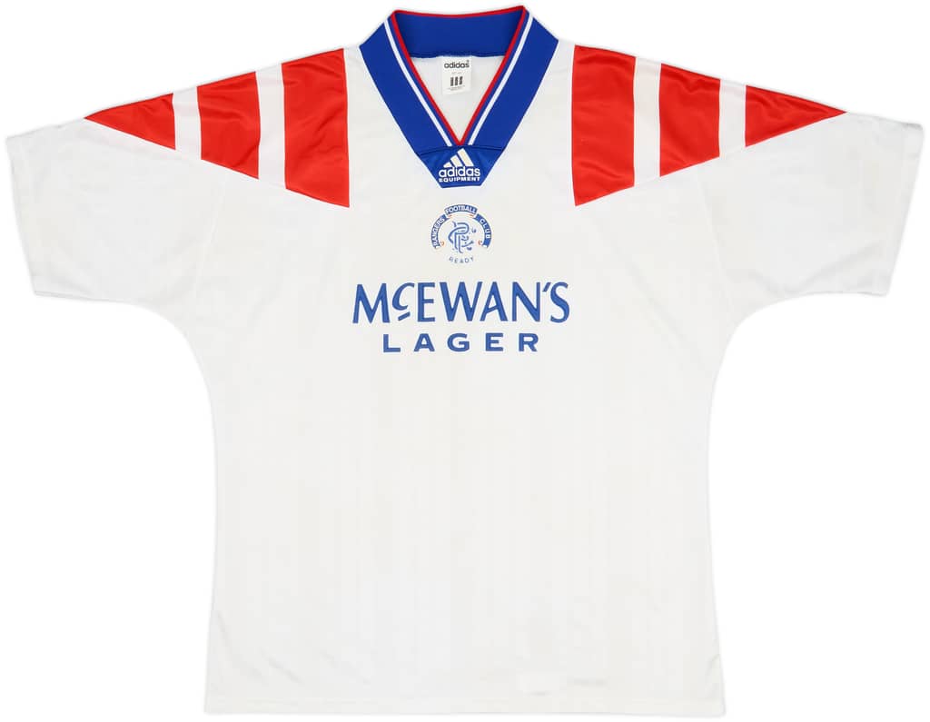 1992-93 Rangers Away Shirt - 8/10 - (L)