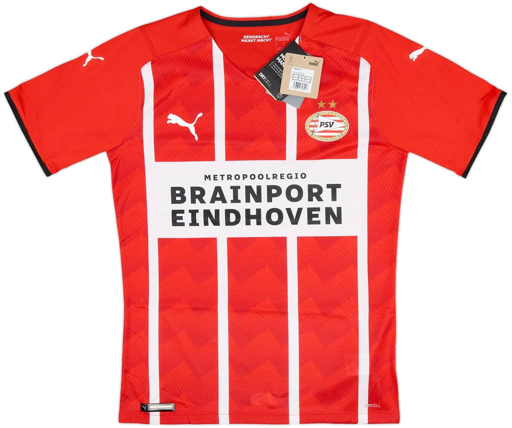 2021-22 PSV Authentic Home Shirt (S)
