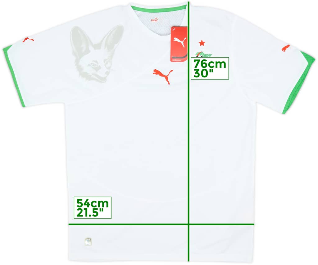 2010-11 Algeria Home Shirt (L)