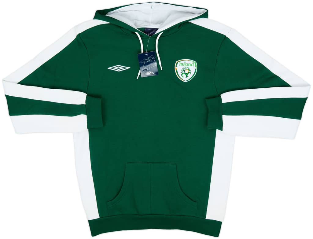 2006-07 Ireland Umbro Hooded Sweat Top (S)