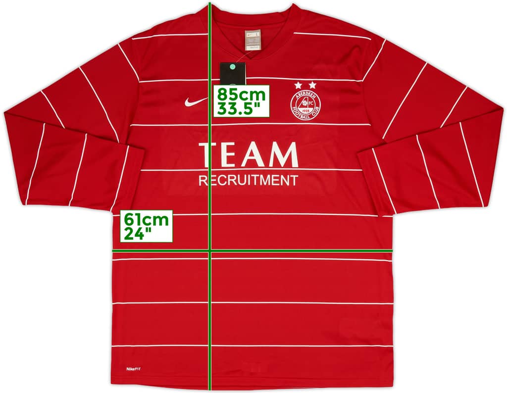 2009-10 Aberdeen Home L/S Shirt (L)