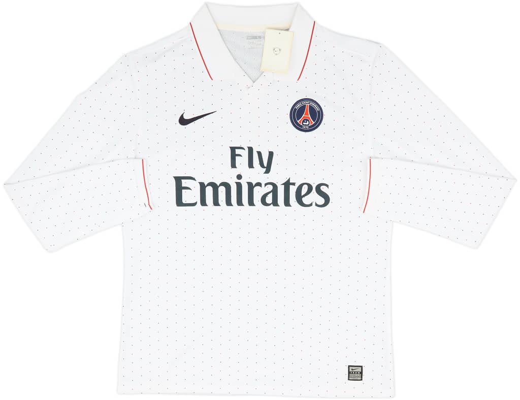 2009-10 Paris Saint-Germain Player Issue Away L/S Shirt (L)